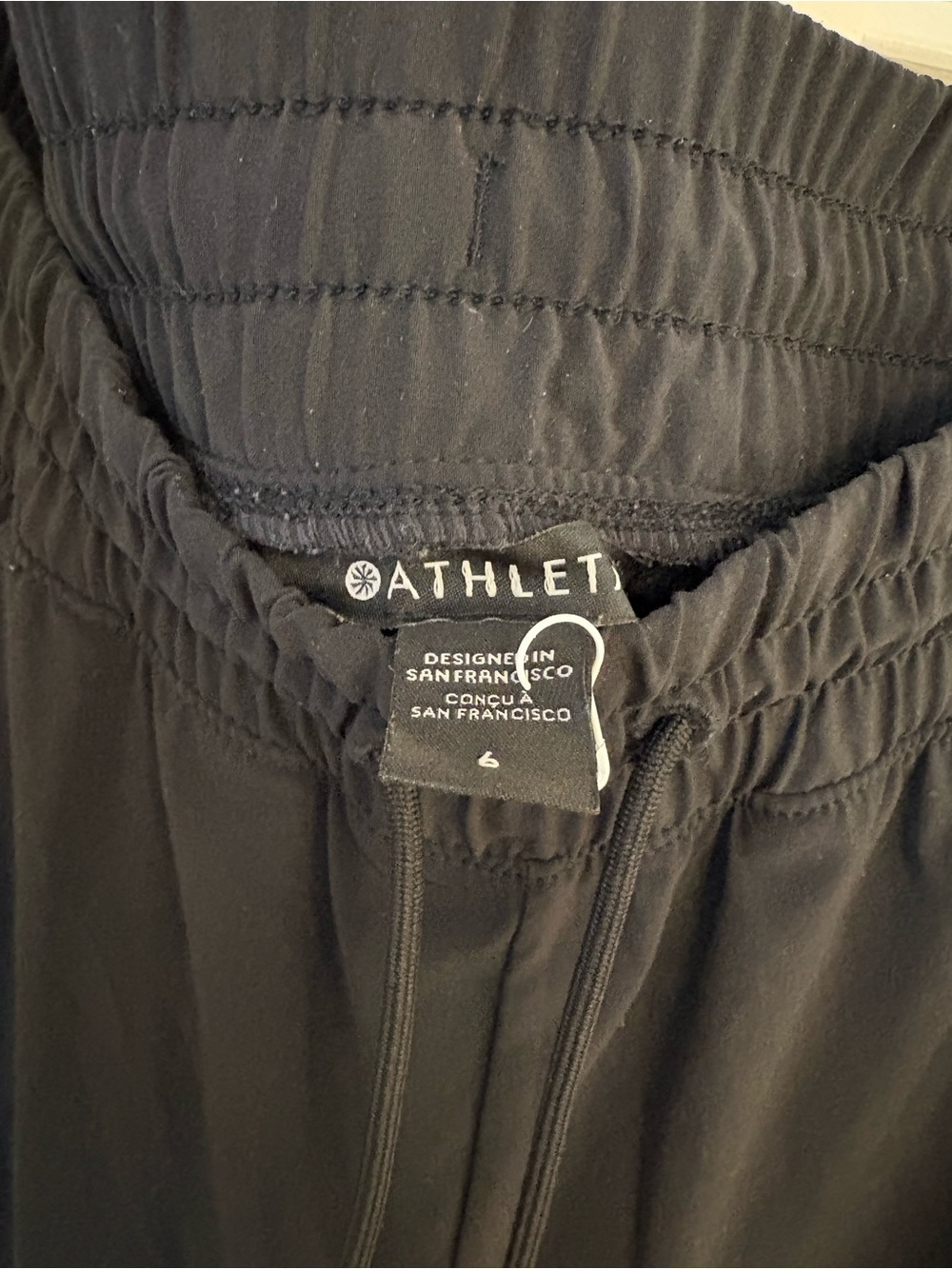 Athleta Avenue Wide Leg Crop Pant Black Size 6 - Picture 4 of 5